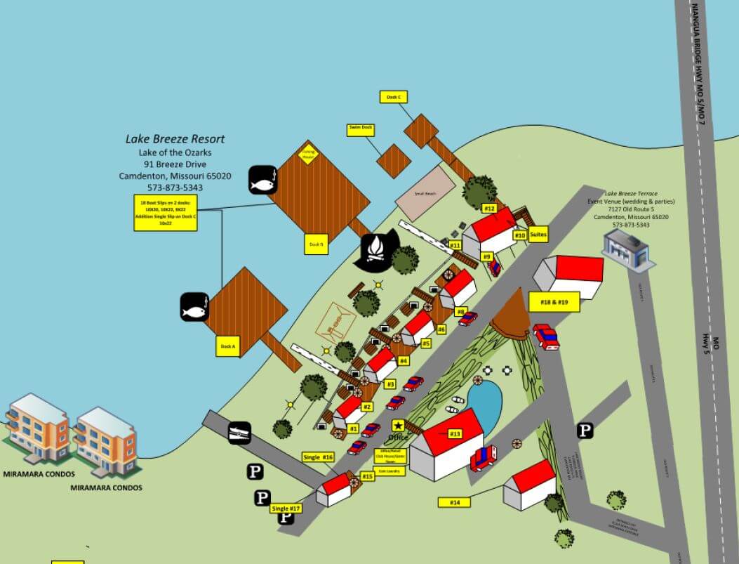 Resort Map Full Image